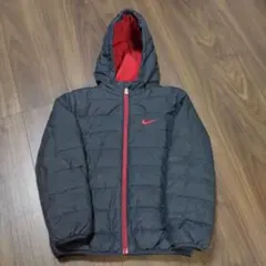 み*う様 Nike フード付き中綿コート ブラック