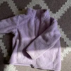 UNIQLO フリースジャケット 120 ラベンダー