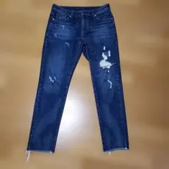 GUESS ダメージ加工 スキニーデニムのサムネイル