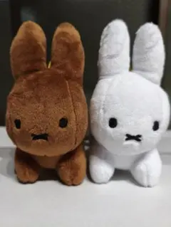 ブルーナアニマル2個セットマスコット　ぬいぐるみ