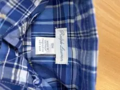 Polo Ralph Lauren 長袖シャツ IBM 青系チェック