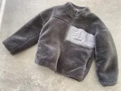 プティマイン ボアブルゾン 110 グレー