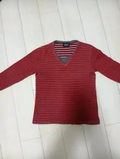 ストライプ ニット