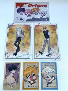 【アカネ様専用】まねきねこ★Oriens/ポストカードステッカー6枚セット