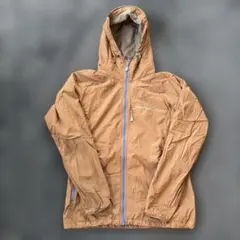 【希少色】モンベル ライトシェルパーカー Lサイズ　レディース【訳あり】