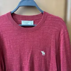 Abercrombie & Fitch バーガンディ 薄手ニット M