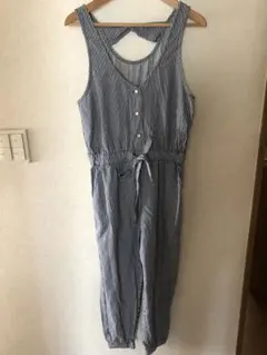 美品❗️デニム　オールインワン　サロペット　M