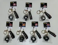 大阪関西万博　サンリオ　黒ミャクミャクキーホルダー　全7種コンプリート　新品