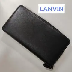 LANVINブラック ラウンドファスナー 長財布のサムネイル