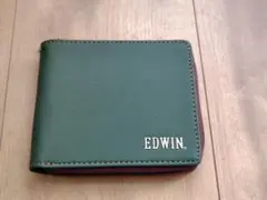 EDWIN グリーン 二つ折り財布