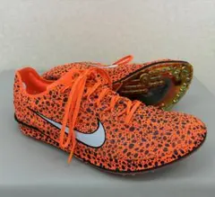 NIKE 陸上スパイク オレンジ 水玉柄 オリンピックモデル - メルカリ