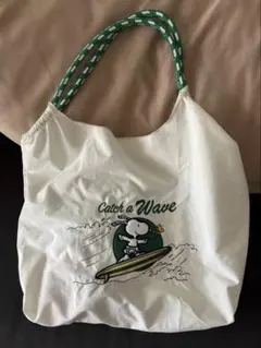 スヌーピー　エコバッグ　非売品 ニッセイ 日本生命 スヌーピーコンビニエコバッグ 非売品 トート