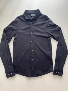 エンポリオアルマーニ EMPORIO ARMANI 長袖カジュアルシャツ 黒