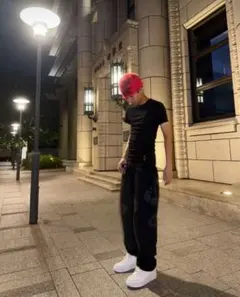 K3IJU着用　glogangビーニー