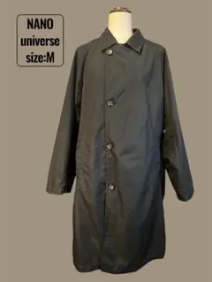 NANO universe ナイロンステンカラーコート Mサイズ
