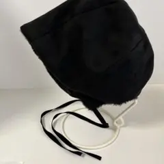 ボンネット フード帽子 バラクラバ　リバーシブル