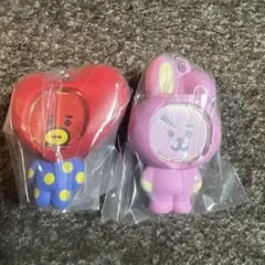 BT21 フォトフレームマスコット　ガチャガチャ