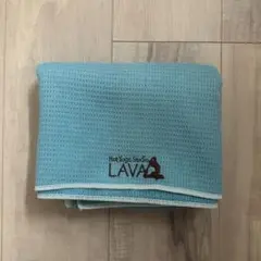 LAVA ヨガタオル 水色