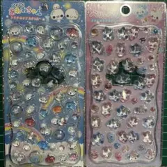 あわわちゃん、ベリーベリープチドロップシール2枚セット