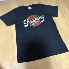 VALENTO Smoking プリント Tシャツ ブラック S