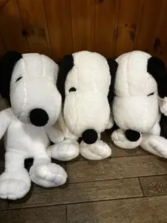 特大 USJ スヌーピー ぬいぐるみ　3体