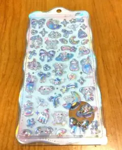 【正規品】ボンボンドロップシール ちゅるきら わんわんボンボン　オーロラ仕様