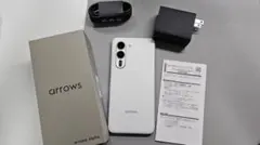 【美品】 arrows Alpha ホワイト simフリー