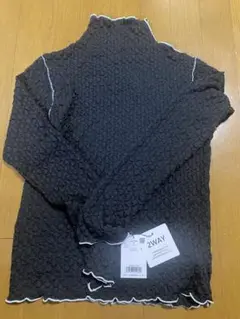 前後2WAY 黒 Mサイズ トップス