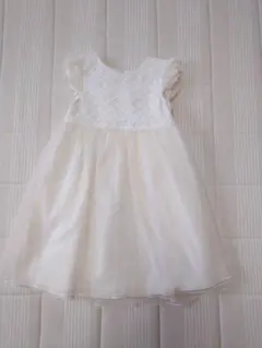 petit main ワンピース 110cm ホワイト