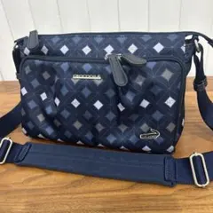新品 CROCODILE クロコダイル 軽量2wayショルダーバッグ ネイビーのサムネイル