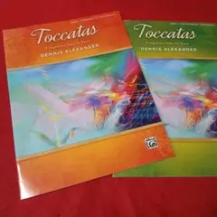 海外の楽譜　ピアノ　デニス・アレクサンダー作曲　トッカータ1+2セット