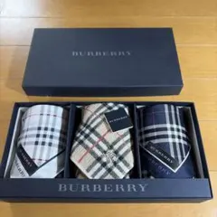 バーバリーハンカチギフトセット　Burberry