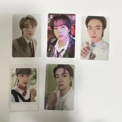 BTS JIN トレカ シーグリ デコキット 5点 セット