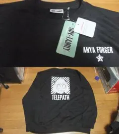 スパイファミリー 4L SPY×FAMILY スウェット トレーナー 黒