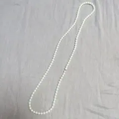 ホワイトパールネックレス