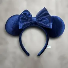 ミニーちゃんカチューシャ 紺