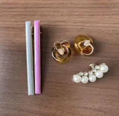 アクセサリー まとめ売り ヘアクリップ/イヤリング