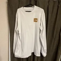 THE NORTH FACE ホワイト ロングスリーブ Tシャツ