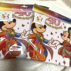 東京ディズニーリゾート 40周年タオル 2点セット