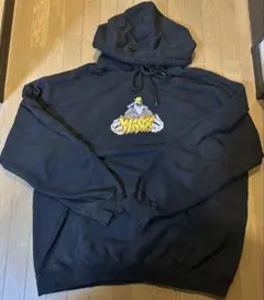 パ*セ様 X-LARGE グラフィックパーカー 黒