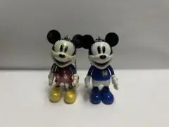 ミッキーマウス キーホルダー 2体セット