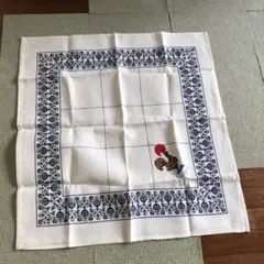 マルチクロス ポルトガル幸運の鳥ガロの刺繍入り