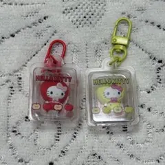 サンリオ　フルーツ デザイン　シークレットキーホルダー　ハローキティ セット