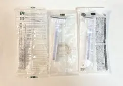 ホテルアメニティ カミソリ 剃刀 髭剃り 白色 男女共用 3本セット まとめ売り