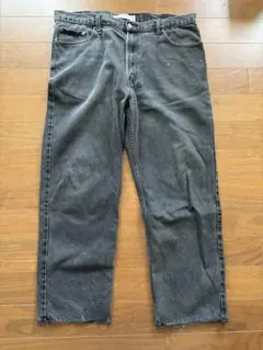 Levi's 550 ブラックデニム W42 L32