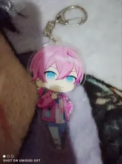 けちゃお 虹 アクキー オマケ缶バッジ付(全てけちゃお)