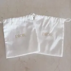 新品未使用　ディオール　DIOR 巾着袋　2点セット