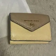 MICHAEL KORS マイケルコース アイボリー 三つ折り財布