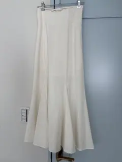 マーキュリーデュオ ナローレースアップマーメイドスカート S アイポリー