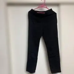 マタニティパンツ ブラック ウエストゴム